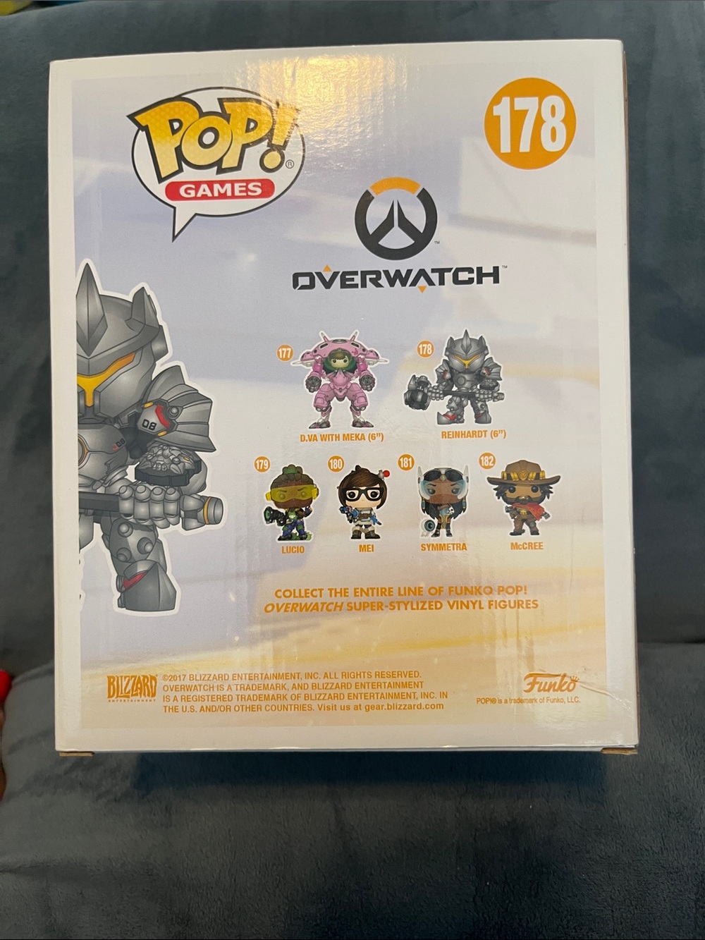 Funko Pop - OVERWATCH REINHARDT - Picture 3 of 6